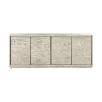 Armen Living - Abbey 4 Door Sideboard Buffet in Grey Oak Wood - LCAJBUGR veiw 1