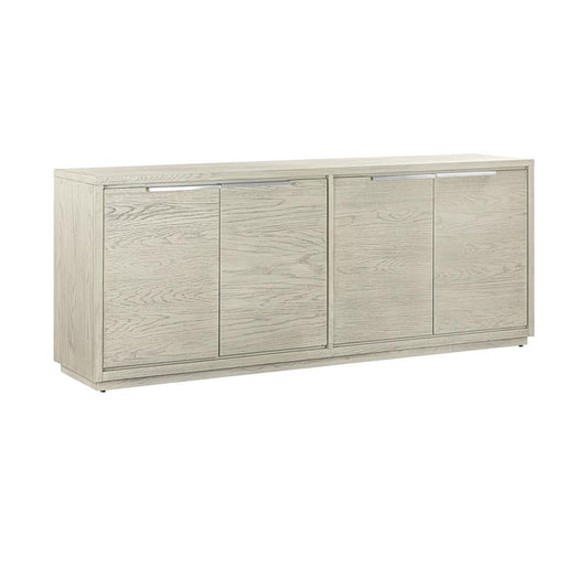 Armen Living - Abbey 4 Door Sideboard Buffet in Grey Oak Wood - LCAJBUGR veiw 2
