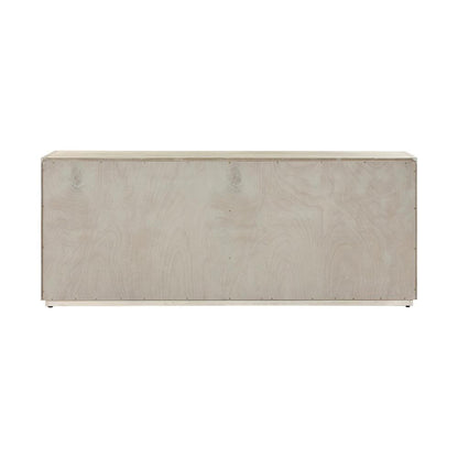 Armen Living - Abbey 4 Door Sideboard Buffet in Grey Oak Wood - LCAJBUGR veiw 4