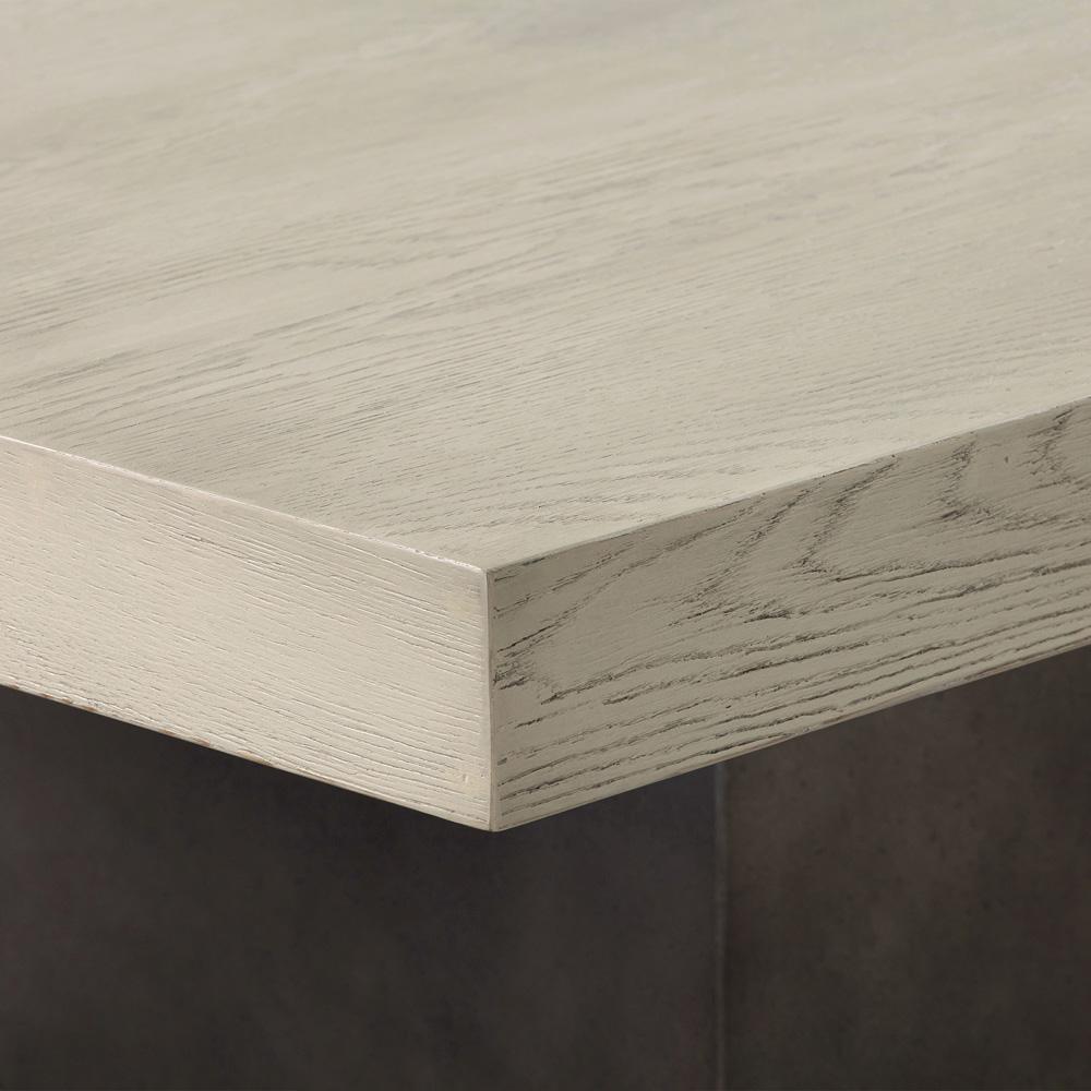 Armen Living - Abbey Concrete and Grey Oak Wood Dining Table - LCAJDIGR veiw 3