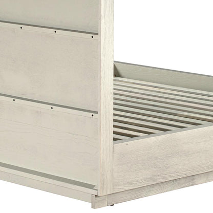 Armen Living - Abbey King 3 Piece Bedroom Set in Grey Oak Wood - SETAJBDGRKG3A veiw 6