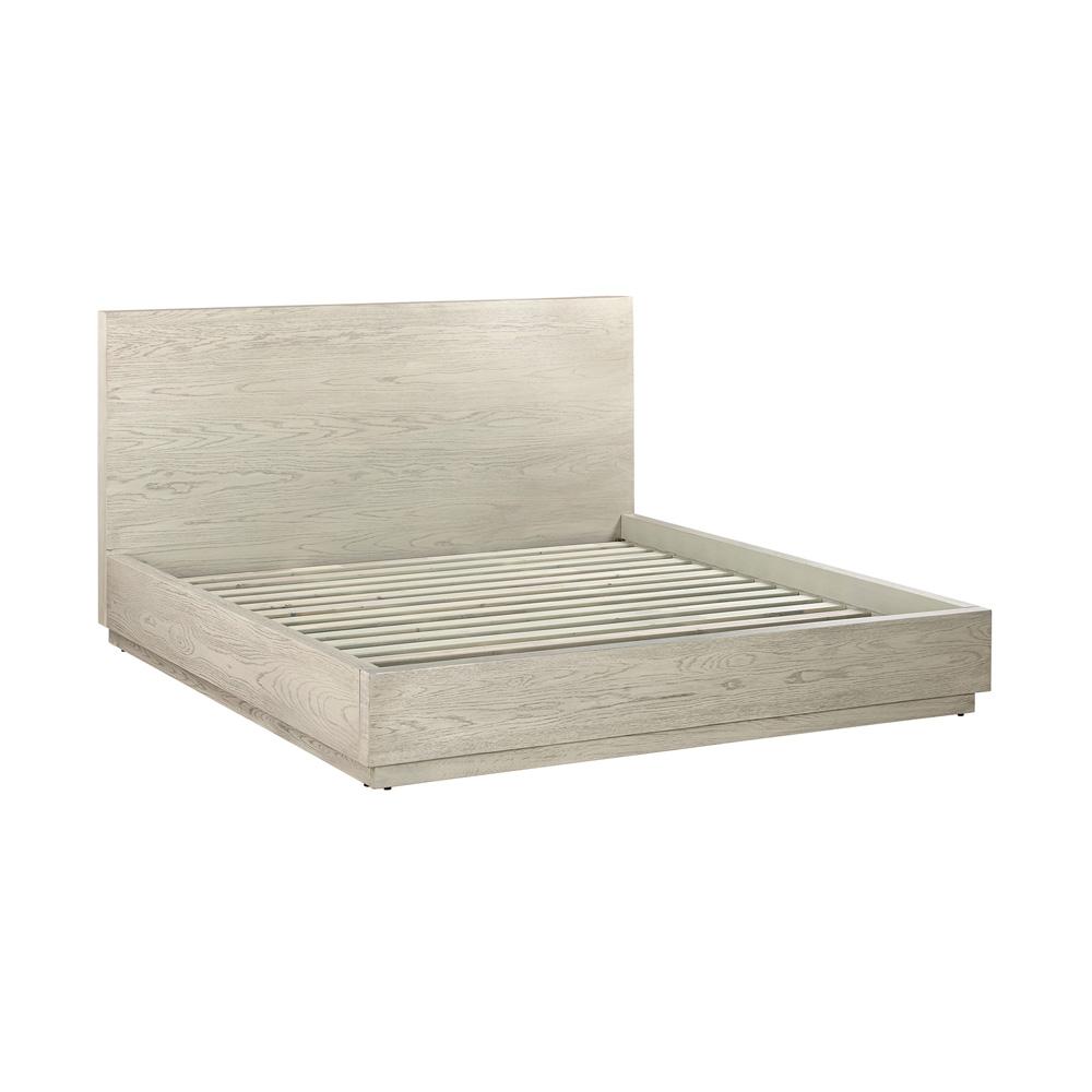 Armen Living - Abbey King 4 Piece Bedroom Set in Grey Oak Wood - SETAJBDGRKG4A veiw 2