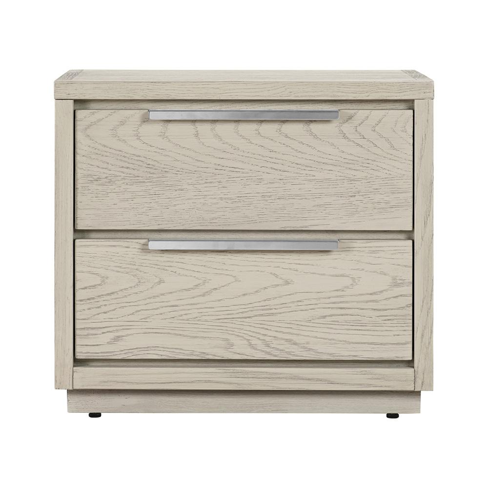 Armen Living - Abbey King 4 Piece Bedroom Set in Grey Oak Wood - SETAJBDGRKG4A veiw 3
