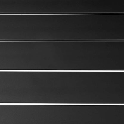 Armen Living - Aileen Outdoor Patio Dining Table in Aluminum - 840254333215 veiw 4