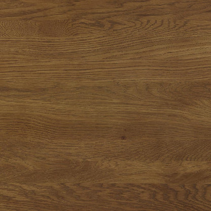 Armen Living - Aldo 1 Drawer Nightstand in Brown Oak Wood with Black Metal Legs - LCAOLAROAK veiw 8
