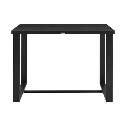 Armen Living - Alegria Outdoor Patio Bar Height Dining Table in Aluminum - LCAFBTBL30 veiw 1
