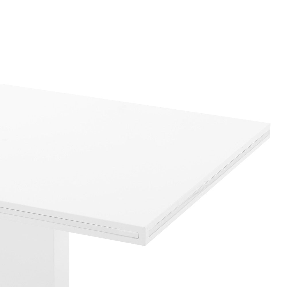 Armen Living - Amanda 5 Piece White Rectangular Dining Set - SETAMDI5WH veiw 7