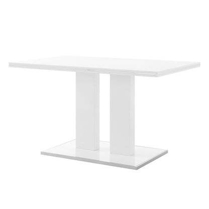 Armen Living - Amanda Dining Table - LCAMDIWHTO veiw 1