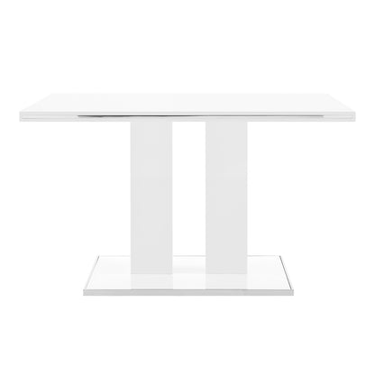 Armen Living - Amanda Dining Table - LCAMDIWHTO veiw 2