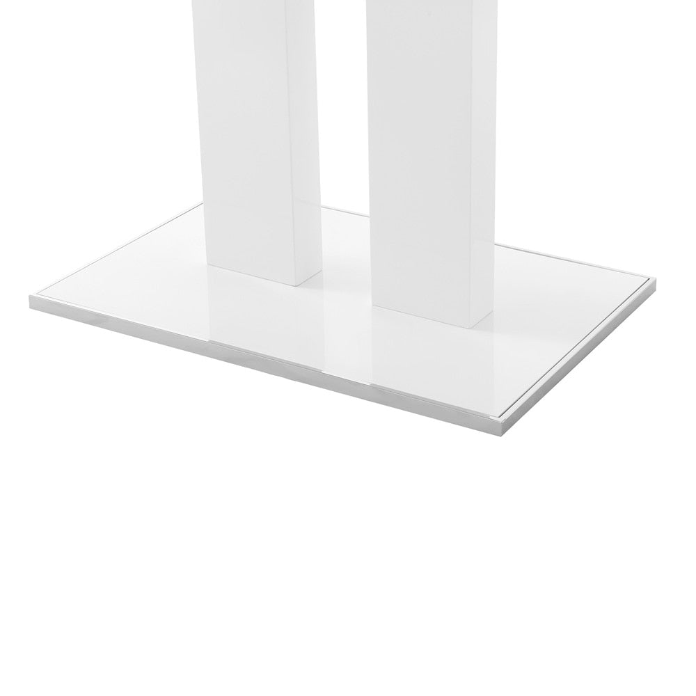 Armen Living - Amanda Dining Table - LCAMDIWHTO veiw 4