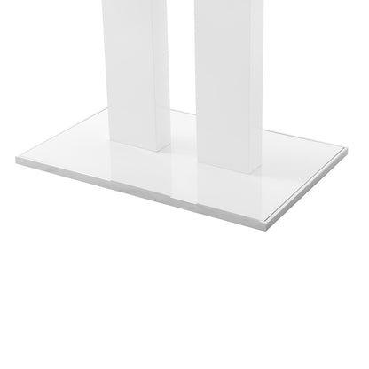 Armen Living - Amanda Dining Table - LCAMDIWHTO veiw 4