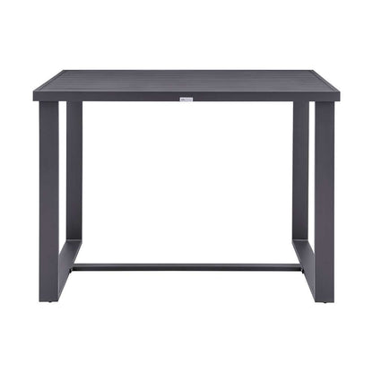 Armen Living - Argiope Outdoor Patio Bar Height Dining Table in Aluminum - 840254332980 veiw 1