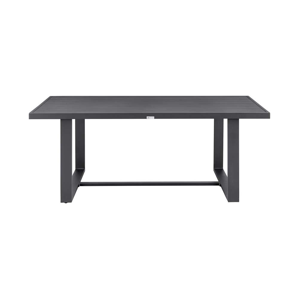 Armen Living - Argiope Outdoor Patio Dining Table in Aluminum - 840254333000 veiw 1