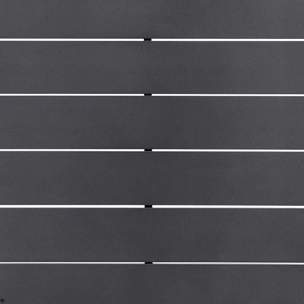 Armen Living - Argiope Outdoor Patio Dining Table in Aluminum - 840254333000 veiw 4