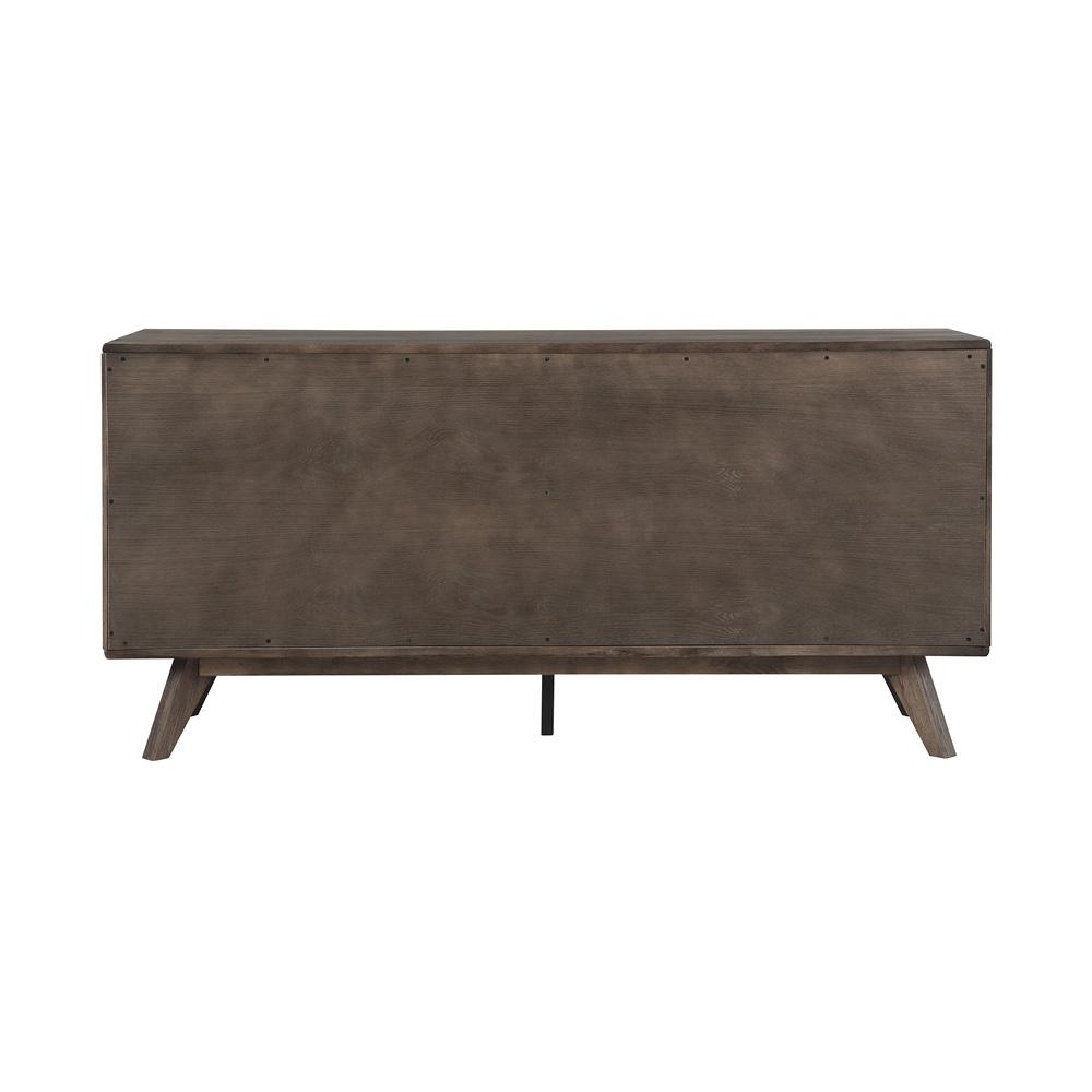 Armen Living - Astoria Oak Dresser for Bedroom with 6 Drawers - LCAHDRDG veiw 5