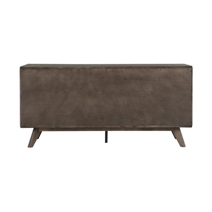 Armen Living - Astoria Oak Dresser for Bedroom with 6 Drawers - LCAHDRDG veiw 5