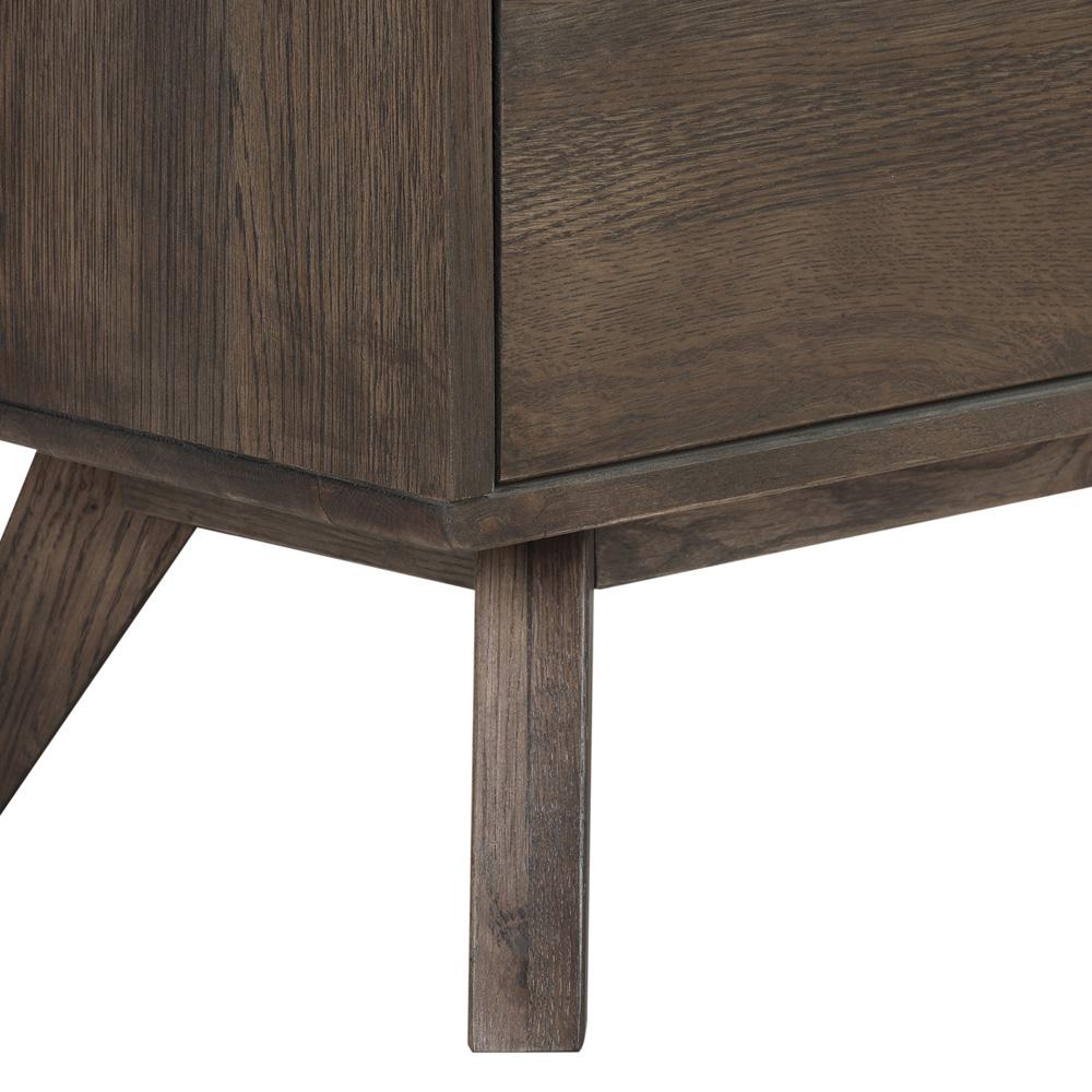 Armen Living - Astoria Oak Dresser for Bedroom with 6 Drawers - LCAHDRDG veiw 8