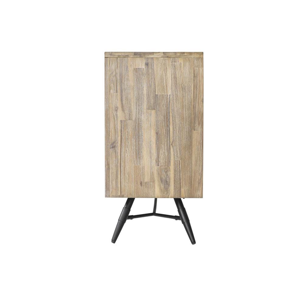 Armen Living - Bridges 6 Drawer Dresser in Two Tone Acacia Wood - LCBRDRGR veiw 4