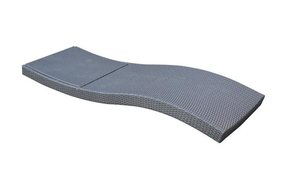 Armen Living - Cabana Outdoor Adjustable Wicker Chaise Lounge Chair - LCCALOBL - CLOSEOUT veiw 5