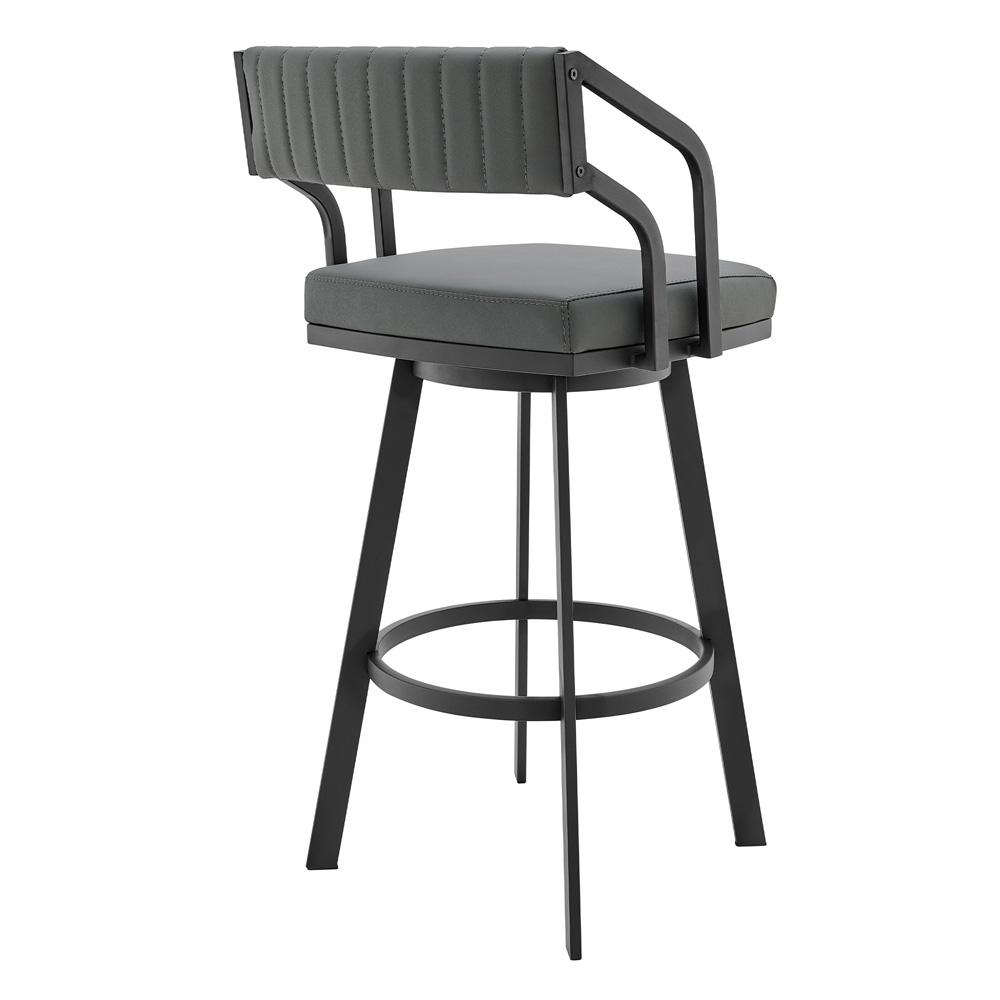 Armen Living Capri 26in Swivel Modern Stool - Thumbnail 2
