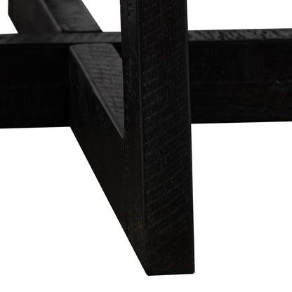 Armen Living - Chester Modern Concrete and Acacia Round Coffee Table - LCCHCOCC veiw 4