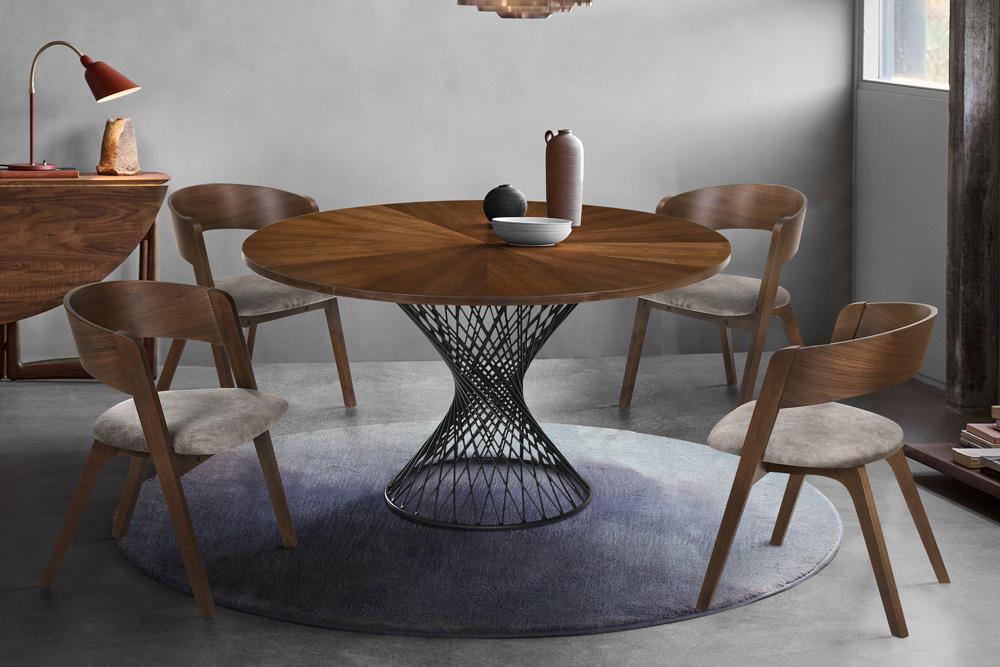 Armen Living Cirque and Jackie Dining Set - Thumbnail 3