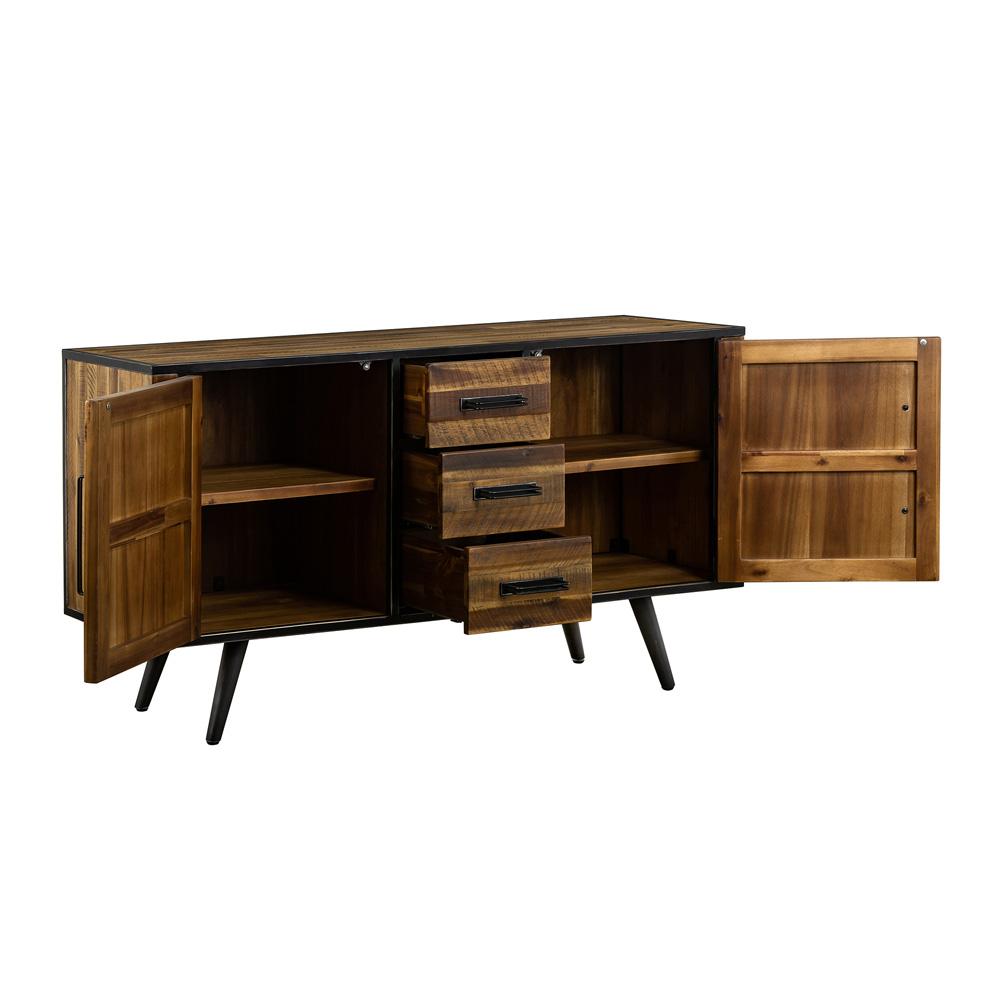 Armen Living - Cusco Acacia Rustic Buffet Cabinet - LCCUBUAC - CLOSEOUT veiw 3