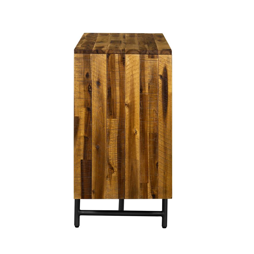 Armen Living Cusco Rustic Acacia 6 Drawer Dresser - Thumbnail 5