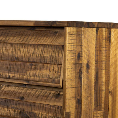 Armen Living - Cusco Rustic Acacia 6 Drawer Dresser - LCCUDRAC veiw 8