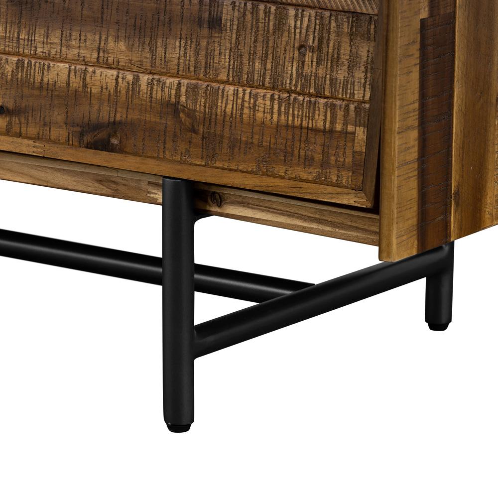 Armen Living - Cusco Rustic Acacia 6 Drawer Dresser - LCCUDRAC veiw 10