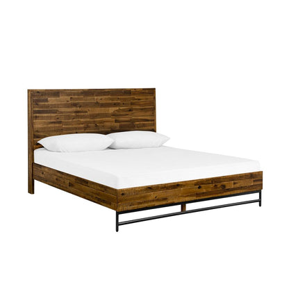 Armen Living - Cusco Rustic Acacia Platform Queen Bed - LCCUBDACQN - CLOSEOUT veiw 1