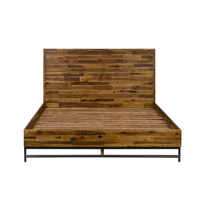 Armen Living - Cusco Rustic Acacia Platform Queen Bed - LCCUBDACQN - CLOSEOUT veiw 5