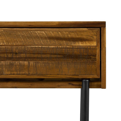 Armen Living - Cusco Rustic Acacia Single Drawer Night stand - LCCULAAC veiw 5