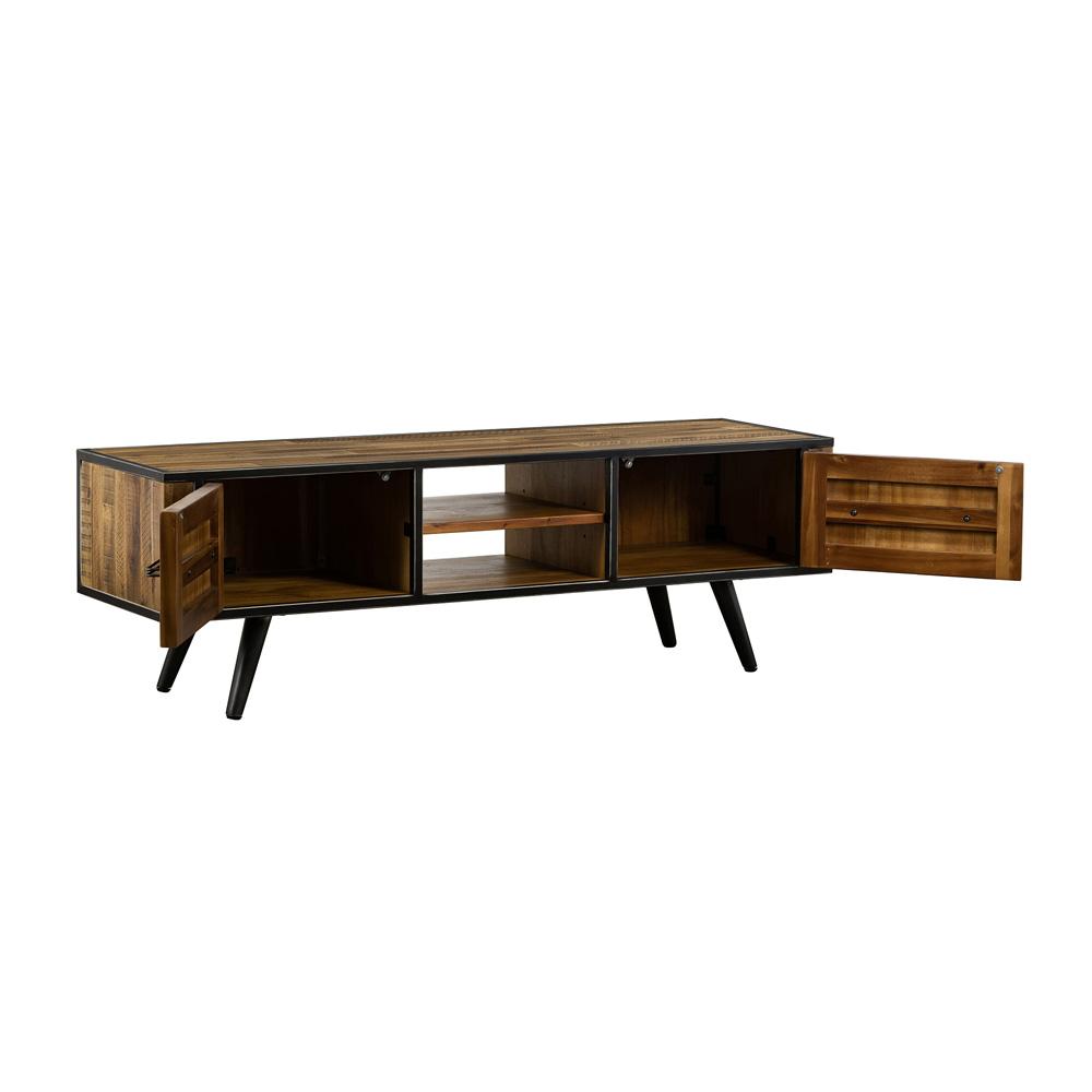 Armen Living - Cusco Rustic Acacia TV Stand - LCCUTVAC_CLOSEOUT veiw 3