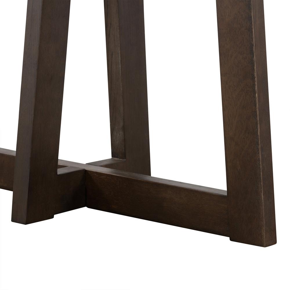 Armen Living - Elodie Gray Concrete and Dark Gray Oak Rectangle Console Table - LCELCNCCGR veiw 4