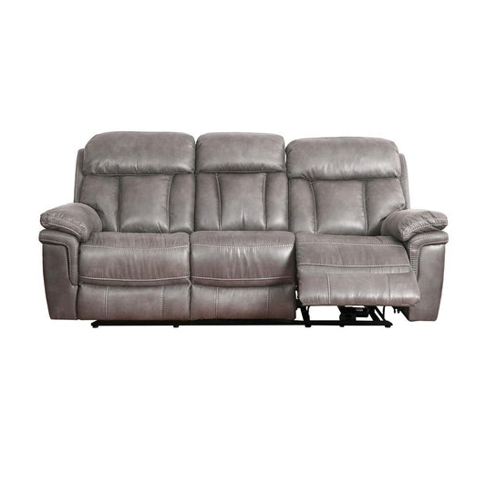 Armen Living - Estelle Power Reclining Sofa in Gunmetal Fabric - LCES3GM veiw 1