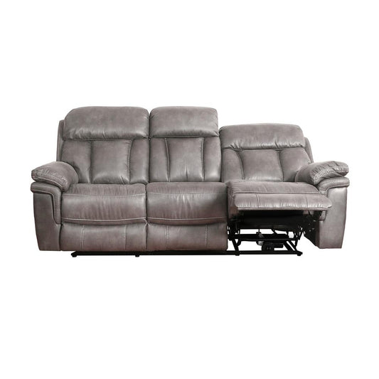 Armen Living - Estelle Power Reclining Sofa in Gunmetal Fabric - LCES3GM veiw 2