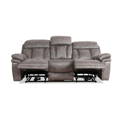 Armen Living - Estelle Power Reclining Sofa in Gunmetal Fabric - LCES3GM veiw 3
