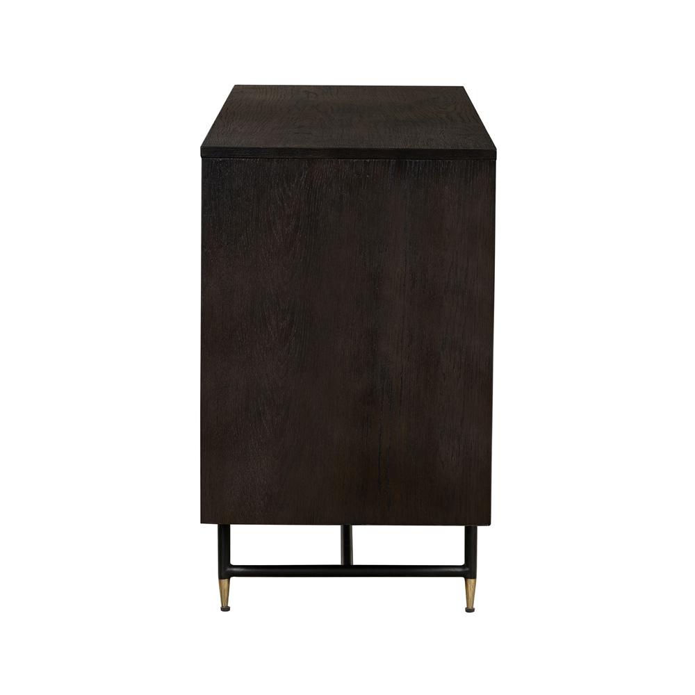 Armen Living - Gatsby Oak and Metal  Buffet Cabinet - LCGTBUOA - CLOSEOUT veiw 4