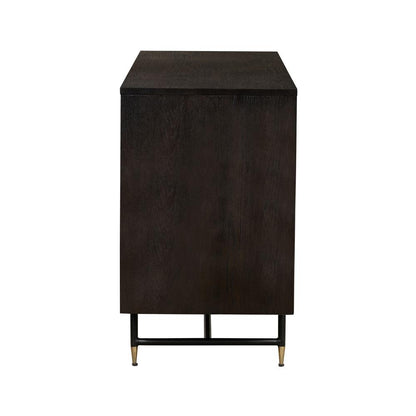 Armen Living - Gatsby Oak and Metal  Buffet Cabinet - LCGTBUOA - CLOSEOUT veiw 4