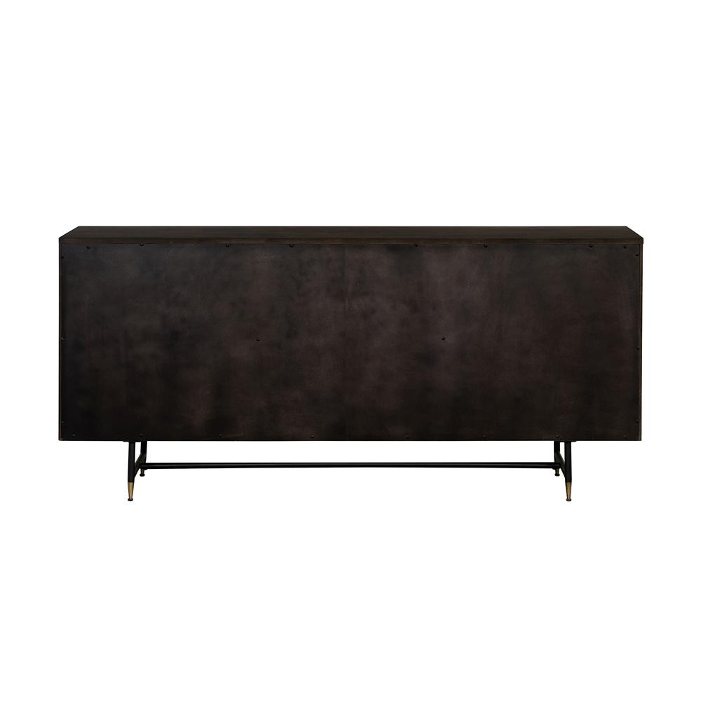 Armen Living - Gatsby Oak and Metal  Buffet Cabinet - LCGTBUOA - CLOSEOUT veiw 5