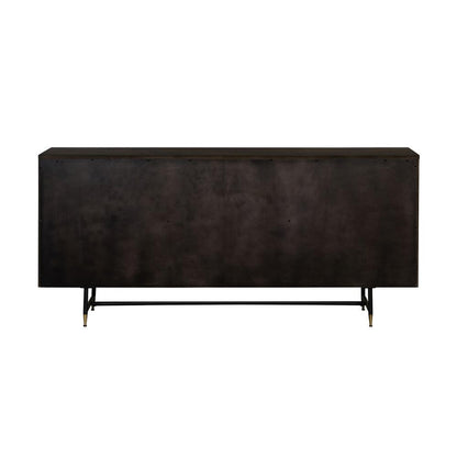 Armen Living - Gatsby Oak and Metal  Buffet Cabinet - LCGTBUOA - CLOSEOUT veiw 5