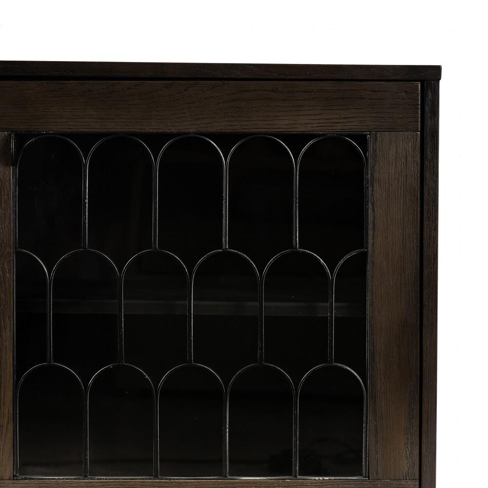 Armen Living - Gatsby Oak and Metal  Buffet Cabinet - LCGTBUOA - CLOSEOUT veiw 6