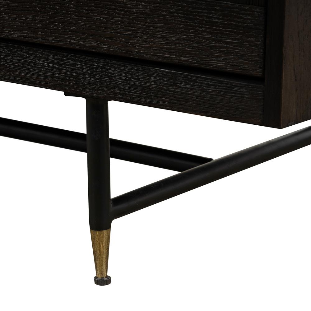 Armen Living - Gatsby Oak and Metal  Buffet Cabinet - LCGTBUOA - CLOSEOUT veiw 7