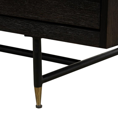 Armen Living - Gatsby Oak and Metal  Buffet Cabinet - LCGTBUOA - CLOSEOUT veiw 7