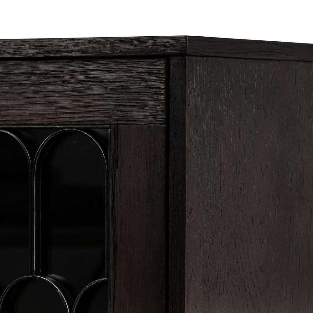Armen Living - Gatsby Oak and Metal  Buffet Cabinet - LCGTBUOA - CLOSEOUT veiw 8