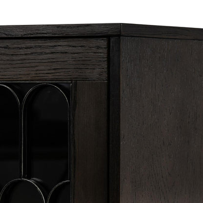 Armen Living - Gatsby Oak and Metal  Buffet Cabinet - LCGTBUOA - CLOSEOUT veiw 8