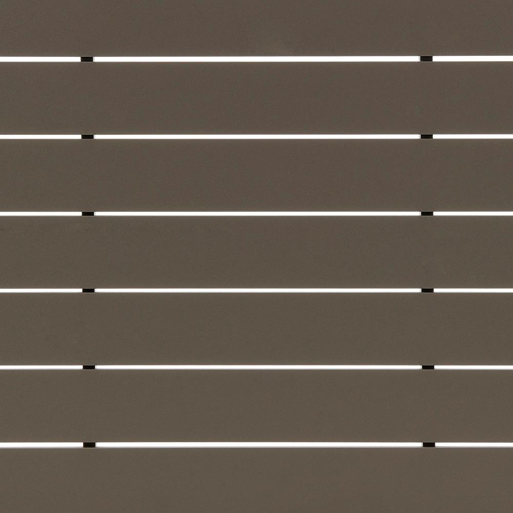 Armen Living - Grenada 5 Piece Gray Aluminum Outdoor Dining Set with Gray Fabric - SETODGDDIGR5 veiw 6