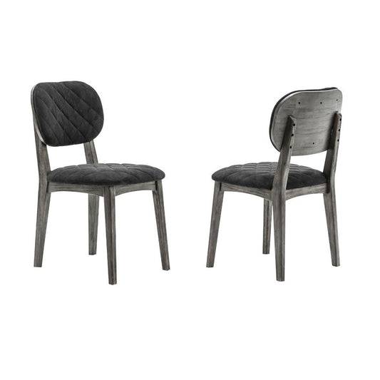 Armen Living - Katelyn Midnight Open Back Dining Chair (Set of 2) - LCKASITGMN_CLOSEOUT veiw 1