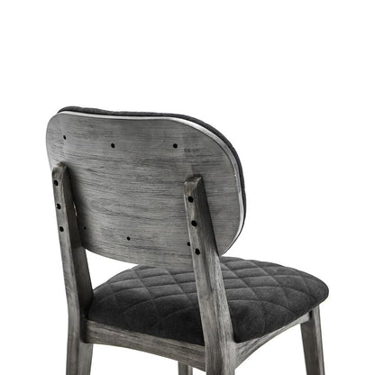 Armen Living - Katelyn Midnight Open Back Dining Chair (Set of 2) - LCKASITGMN_CLOSEOUT veiw 4